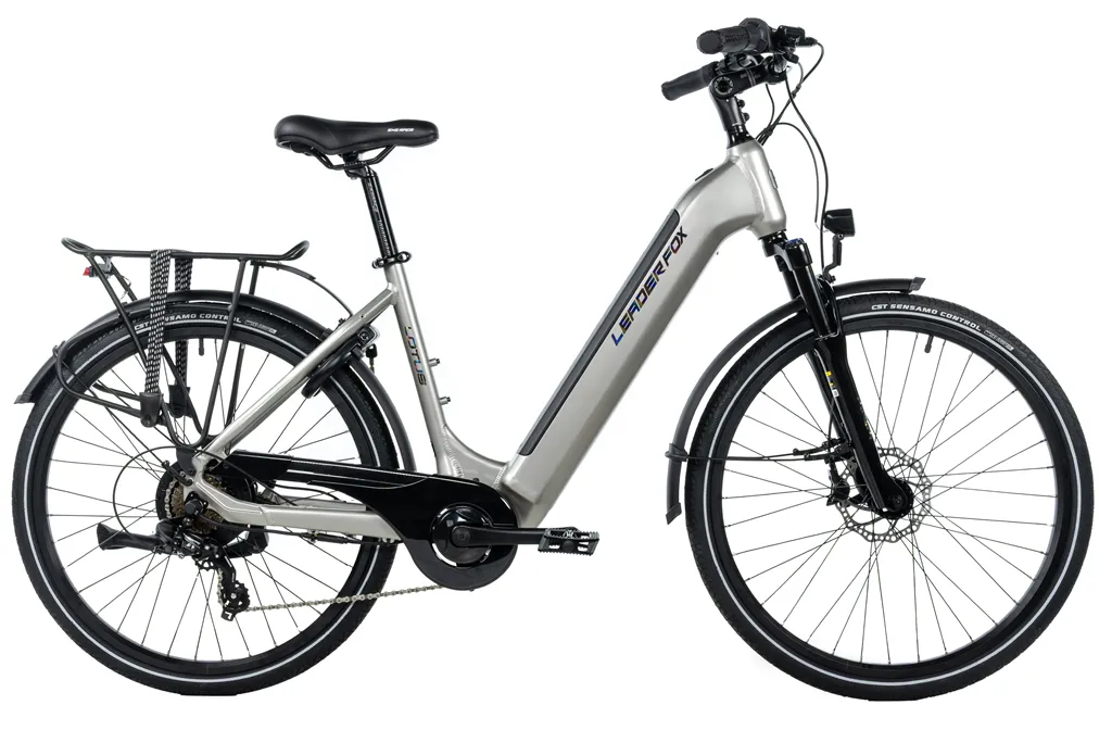 E-BIKE 26 LOTUS 20-3, SILVER (rear motor)