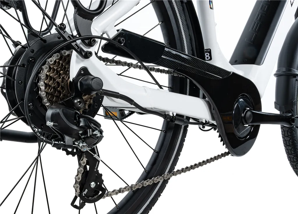 E-BIKE 26 LOTUS 16-2, WHITE (rear motor)