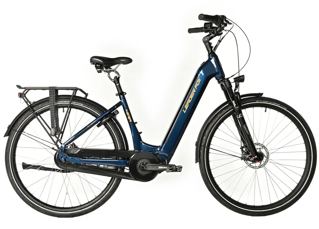 E-BIKE 28 NEBA CITY 18-1, DARK BLUE SHINY (M420,NEXUS)