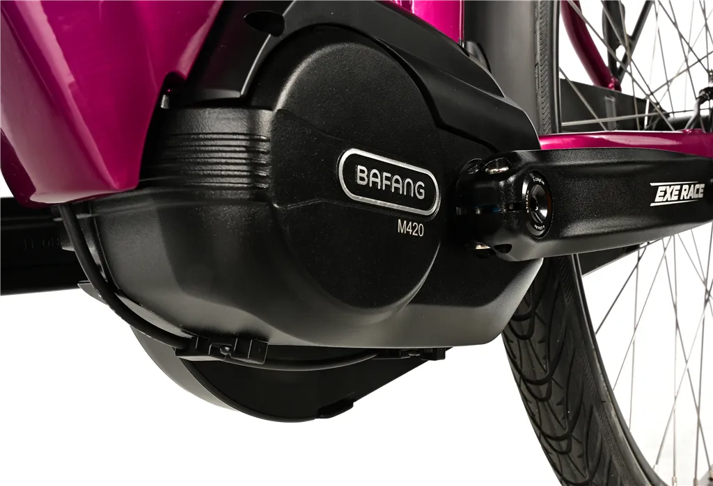 E-BIKE 28 NEBA CITY 20-2, VIOLET SHINY (M420,NEXUS)