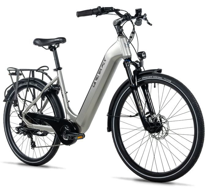 E-BIKE 26 LOTUS 16,5-3, SILVER (rear motor)