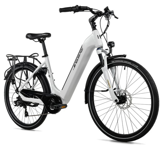 E-BIKE 26 LOTUS 18-2, WHITE (rear motor)