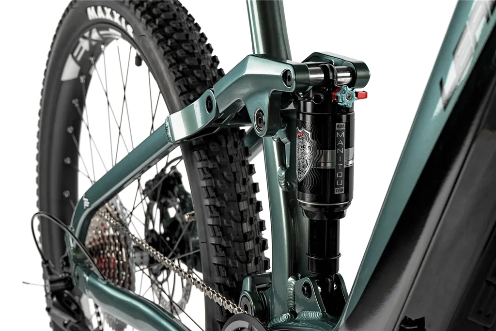 E-BIKE AYRA FULL.SUSP 29, 21,5,-4, GREEN BOTTLE (PANASONIC)