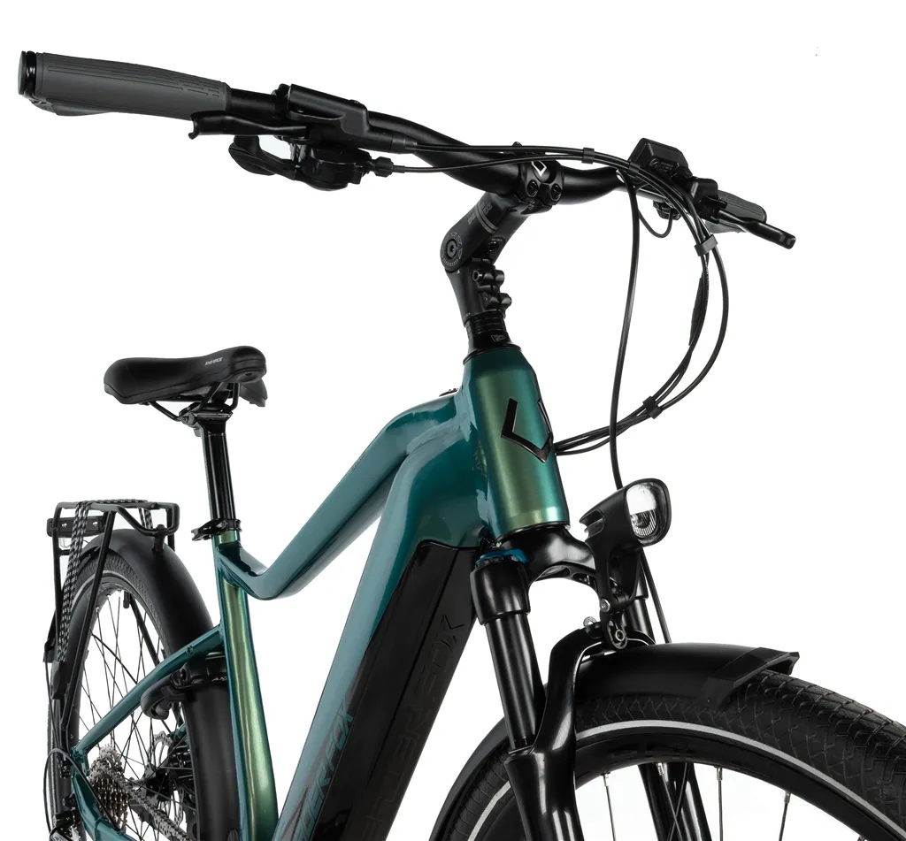 E-BIKE 28 EXETER GENT 20,5-2, GREEN BOTTLE (M420)