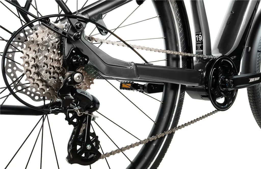 E-BIKE 28 EXETER GENT 20,5-3, GREY SHINY (M420)