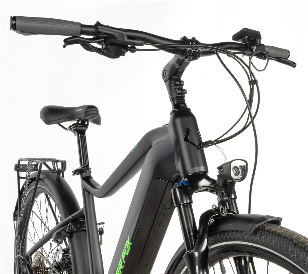 E-BIKE 28 EXETER GENT 20,5-4, BLACK MATT (M420)