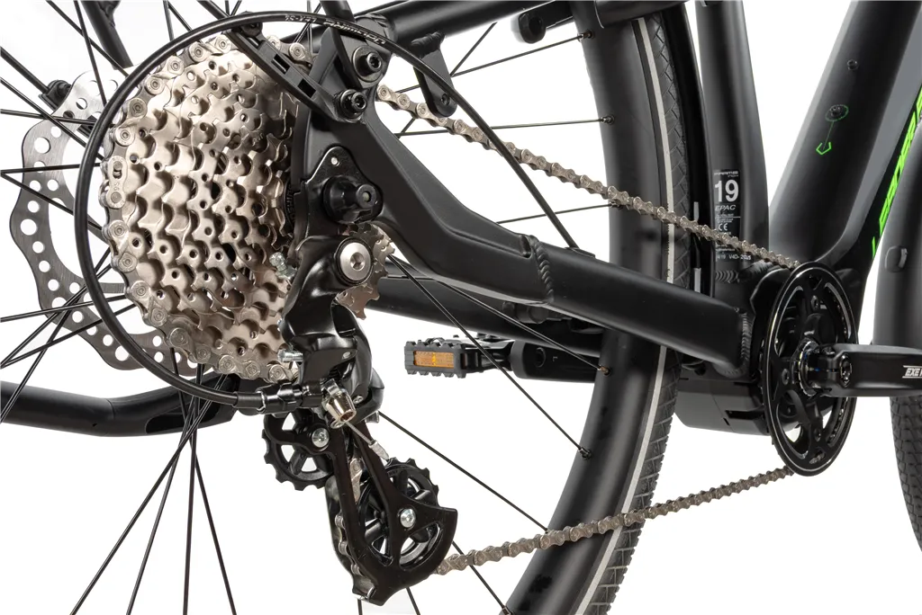 E-BIKE 28 EXETER GENT 19-4, BLACK MATT (M420)