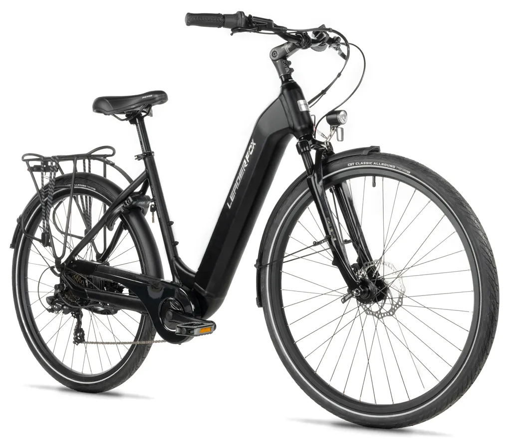 E-BIKE 28 INDUKTORA 20-1, BLACK MATT (rear motor)