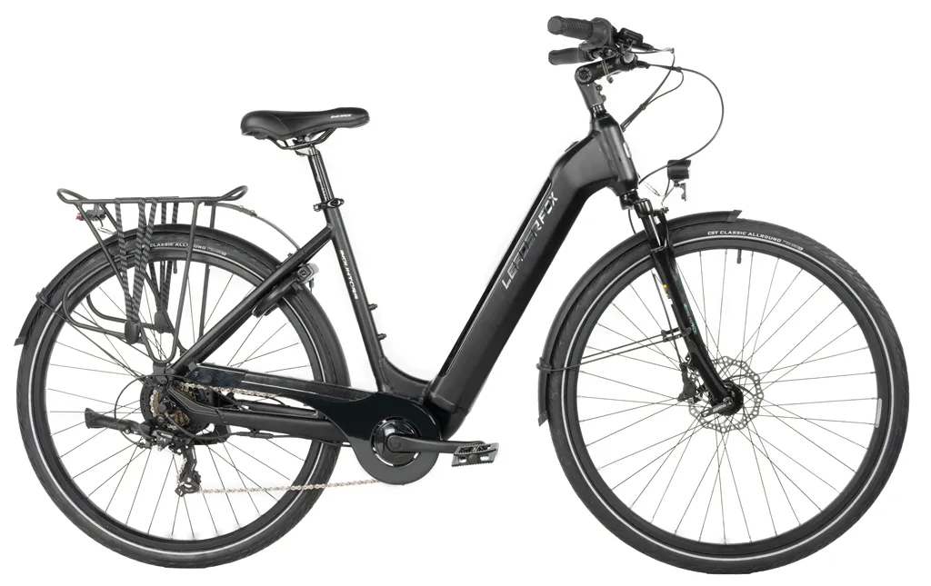 E-BIKE 28 INDUKTORA 20-1, BLACK MATT (rear motor)