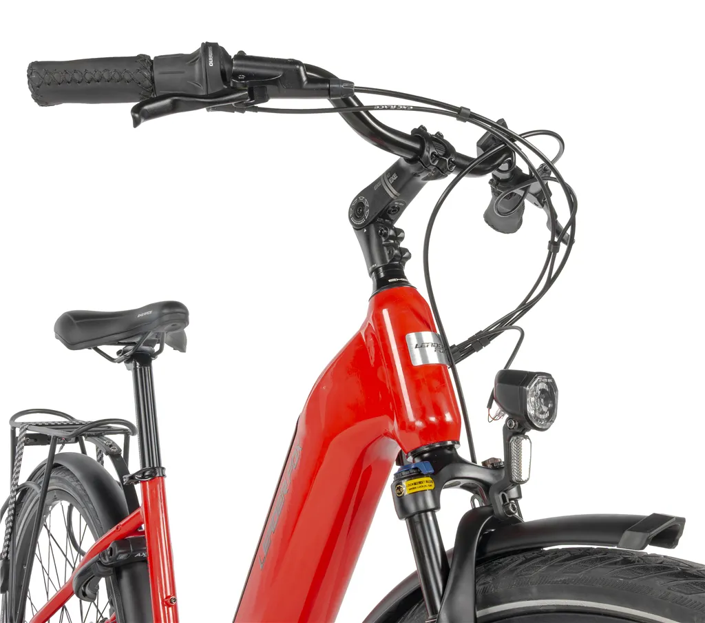 E-BIKE 28 INDUKTORA 20-4, RED (rear motor)