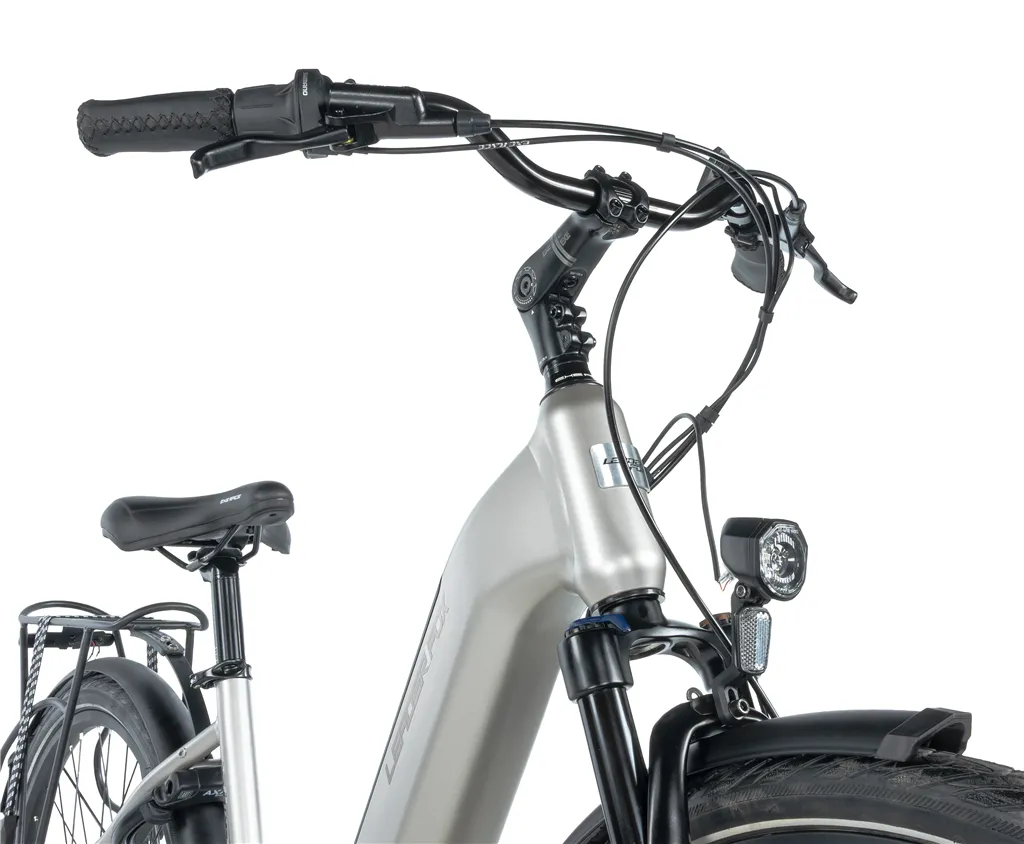 E-BIKE 28 INDUKTORA 18-3, SILVER (rear motor)