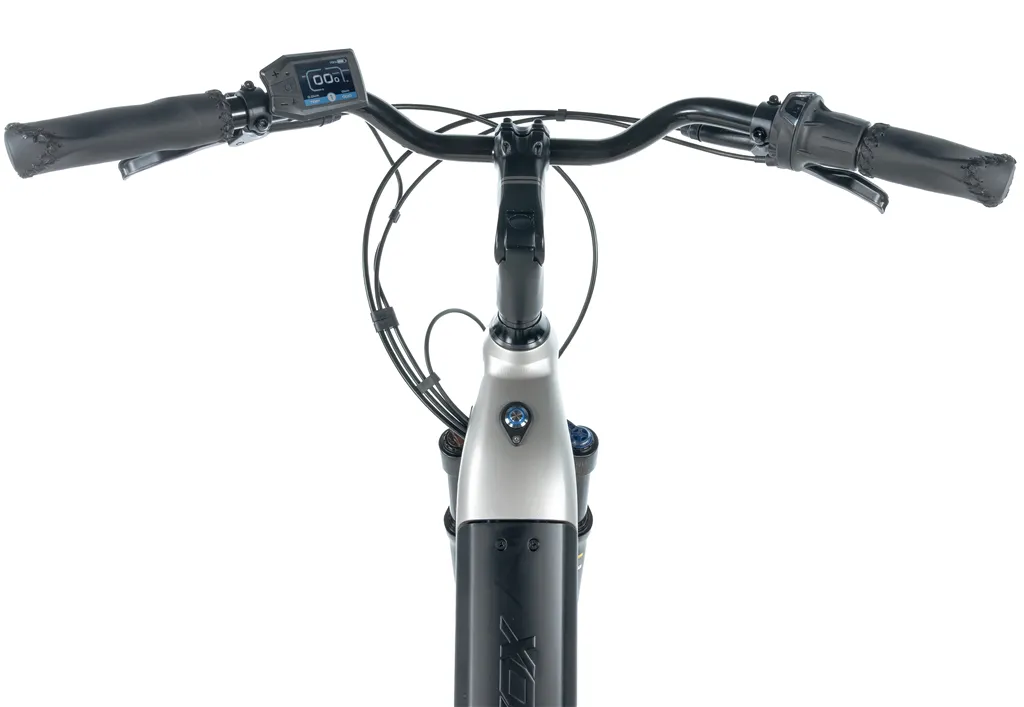 E-BIKE 28 INDUKTORA 18-3, SILVER (rear motor)
