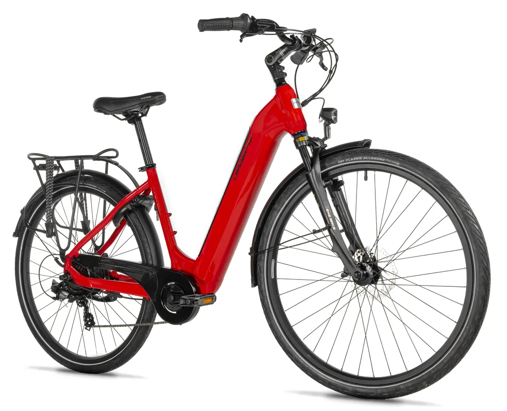E-BIKE 28 INDUKTORA 16,5-4, RED (rear motor)