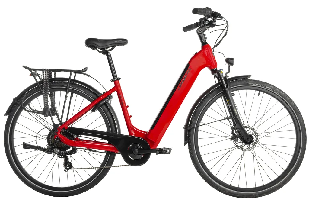 E-BIKE 28 INDUKTORA 16,5-4, RED (rear motor)