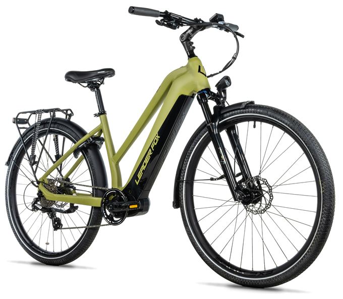 E-BIKE 28 EXETER LADY 18-3, ARMY GREEN (M420)