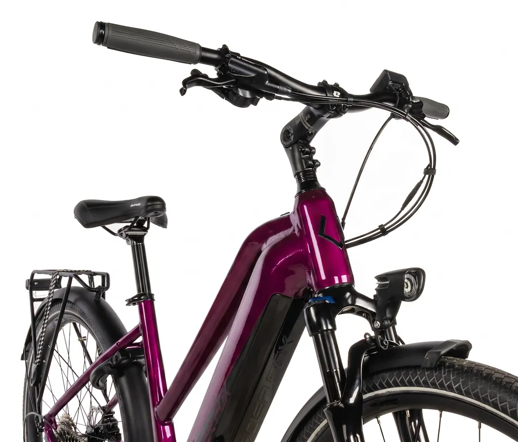 E-BIKE 28 EXETER LADY 18-2, VIOLET SHINY (M420)
