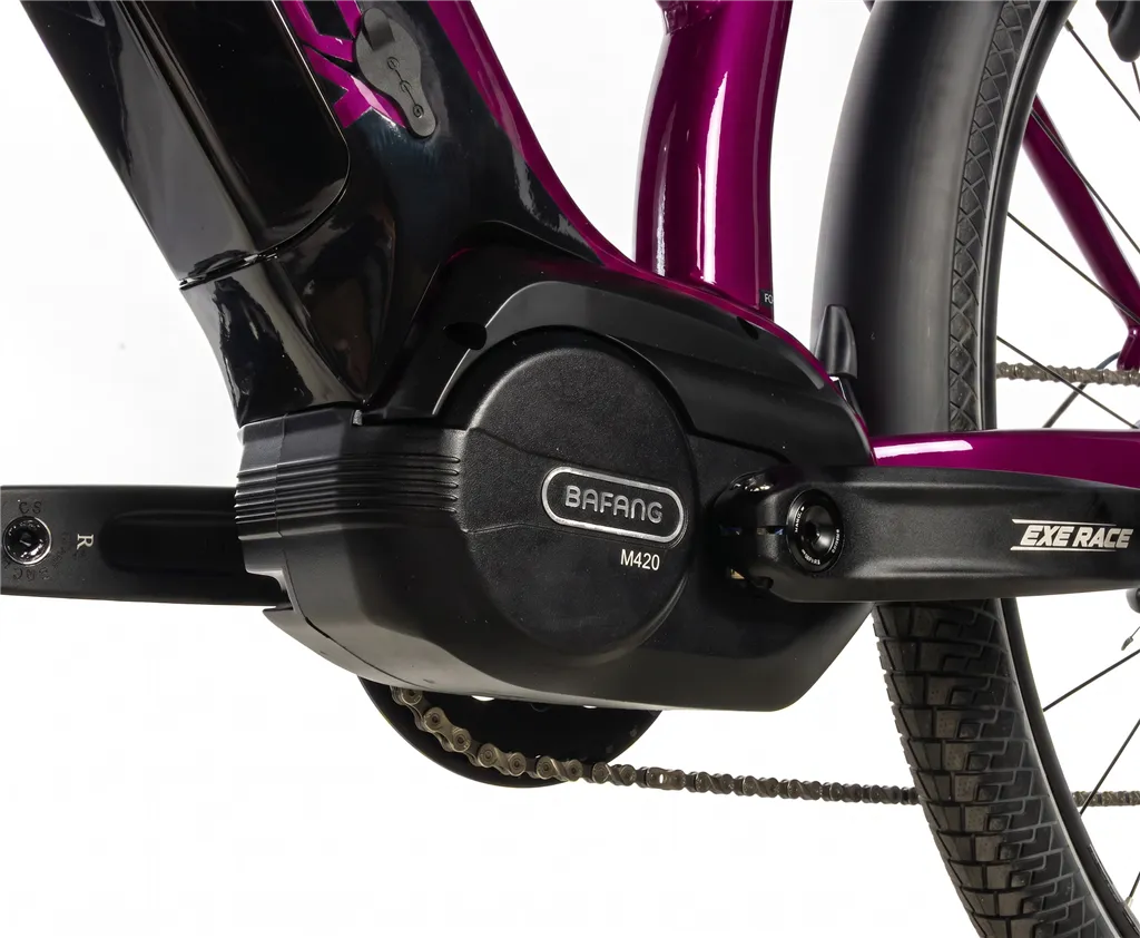 E-BIKE 28 EXETER LADY 18-2, VIOLET SHINY (M420)
