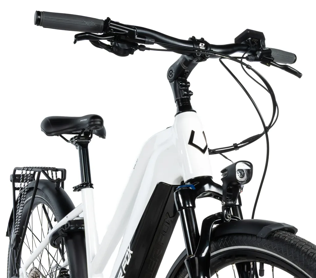 E-BIKE 28 EXETER LADY 18-1, WHITE SHINY (M420)