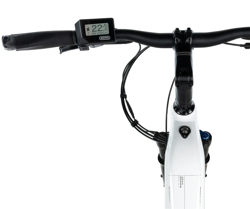 E-BIKE 28 EXETER LADY 18-1, WHITE SHINY (M420)