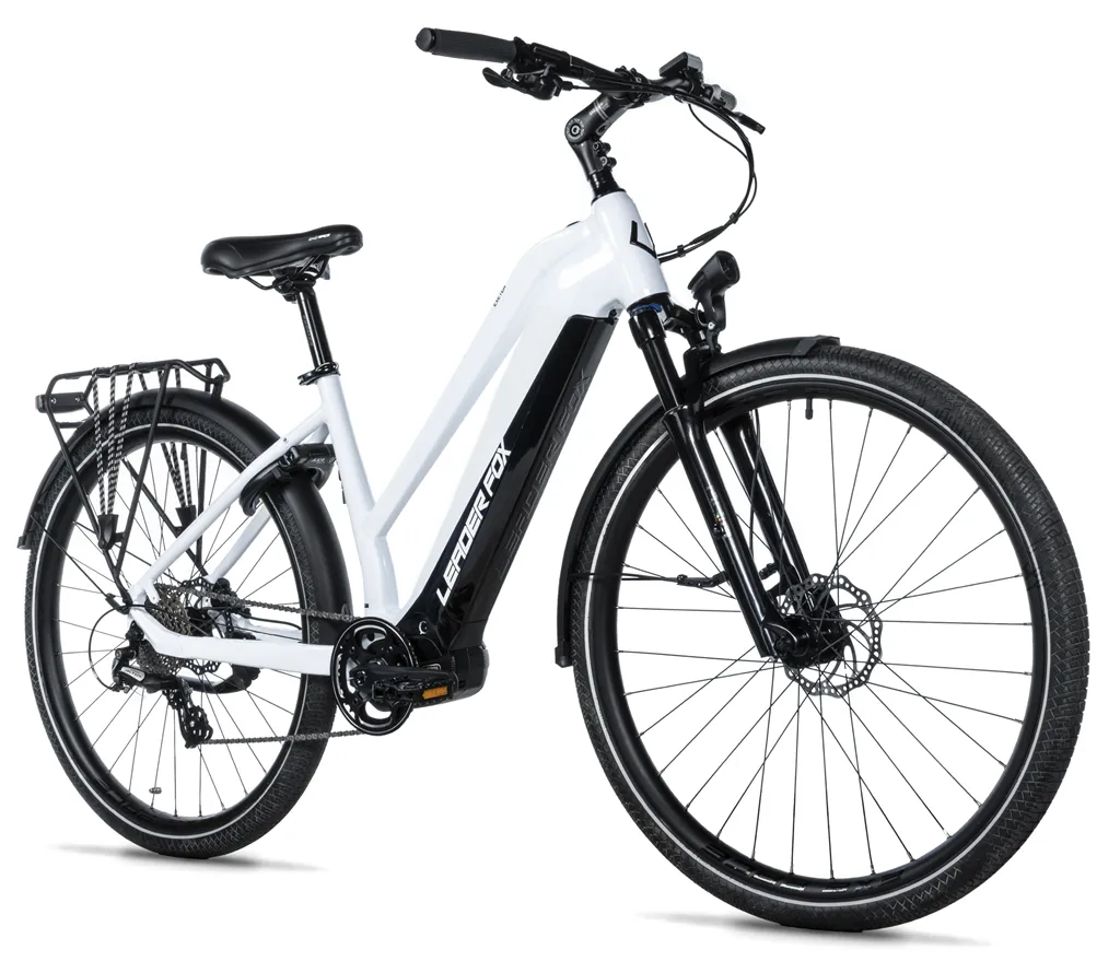 E-BIKE 28 EXETER LADY 18-1, WHITE SHINY (M420)