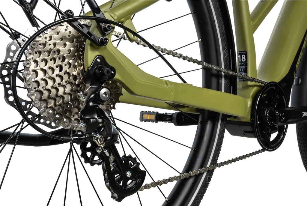 E-BIKE 28 EXETER LADY 20-3, ARMY GREEN (M420)