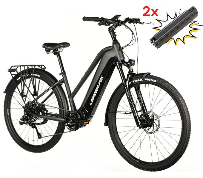 E-BIKE 28 BARNET LADY 18-1, GREY MATT (M510)