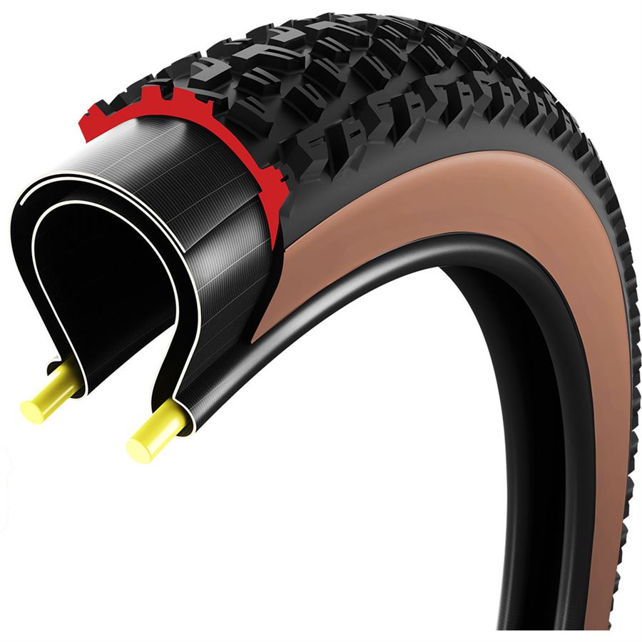 VITTORIA Mezcal III 29x2.4 XC Race Brown-blk-blk G2.0