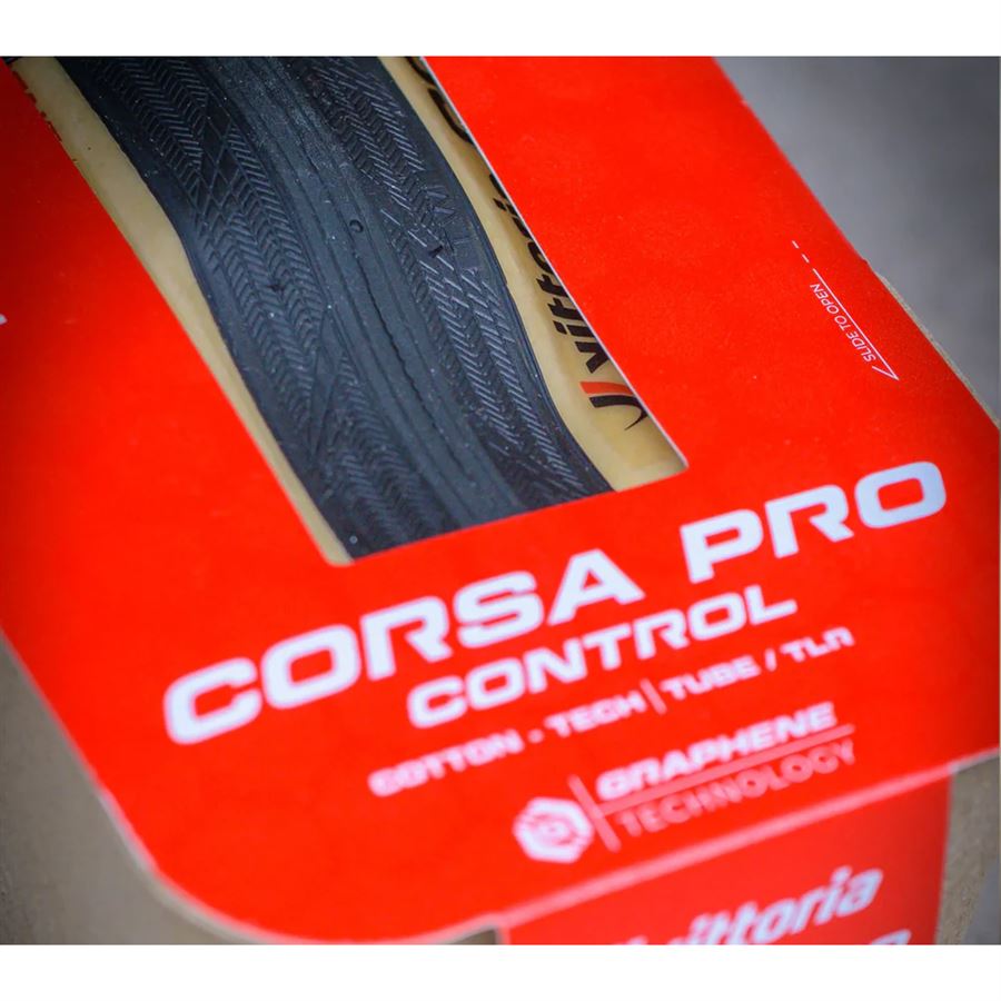 VITTORIA Corsa Pro Control 32-622 fold TLR cotton tan-blk-blk G2.0