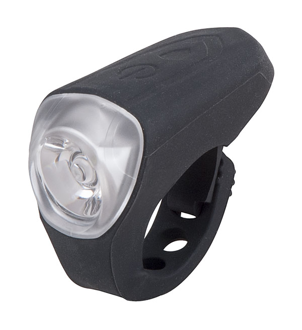 Světlo přední PRO-T Plus 0.5 Watt Super LED dioda nabíjecí přes USB kabel 185 Silicone
